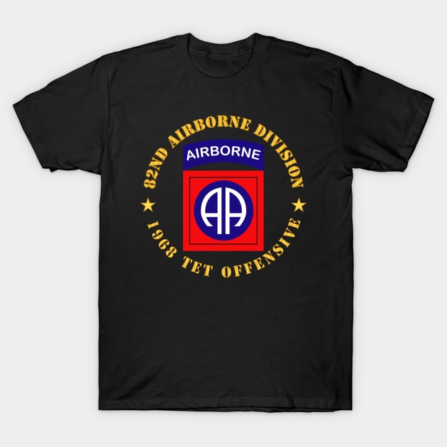 82nd Airborne Division - 1968 Tet Offensive T-Shirt by twix123844